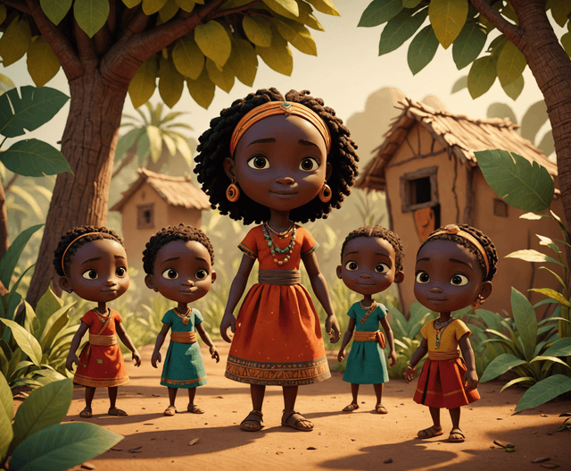 Cover illustration for Nana Adwoa's Lantern