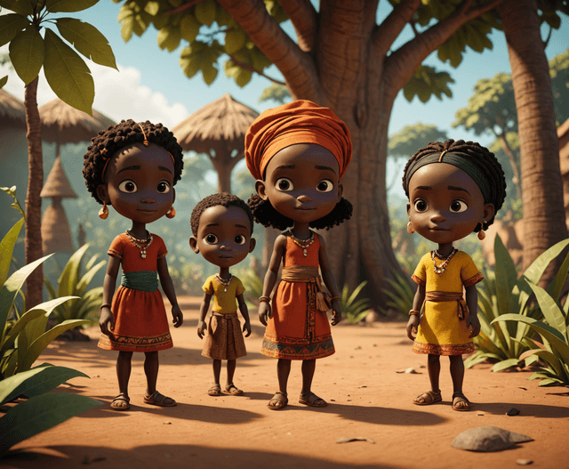 Cover illustration for Zuri and the Sun Hat