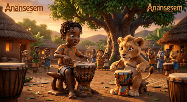 Cover illustration for The Steady Drum Beat
