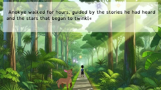 Cover illustration for Anokye's Brave Journey