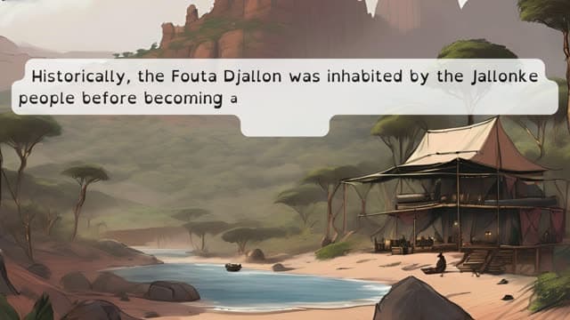 Cover illustration for THE FOUTA DJALLON HIGHLANDS CRADLE OF GUINEA'S FULANI CULTURE