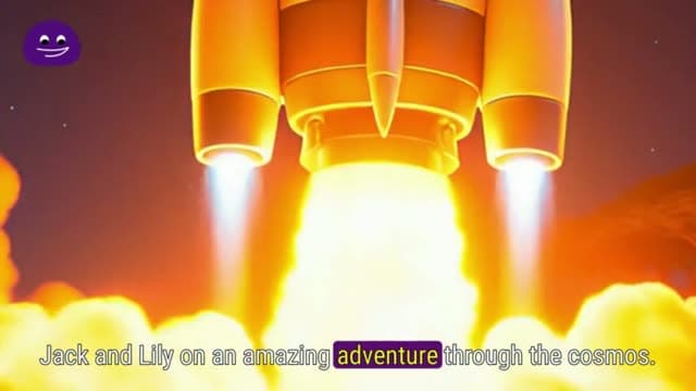Cover illustration for THE AMAZING SPACE JOURNEY