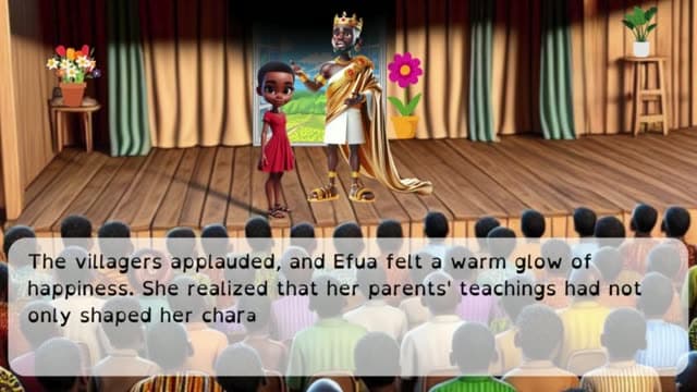 Cover illustration for EFUA’S HELPING HAND