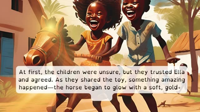 Cover illustration for Ella and the Magic of Sharing
