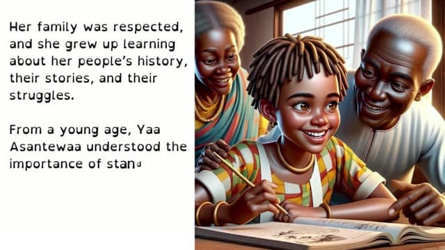 Cover illustration for Yaa Asantewaa The Queen Who Defied an Empire