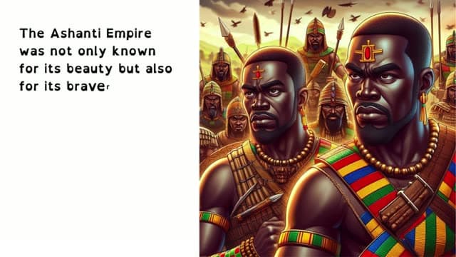 Cover illustration for The Ashanti Empire Splendor And Resistance in Ghana.