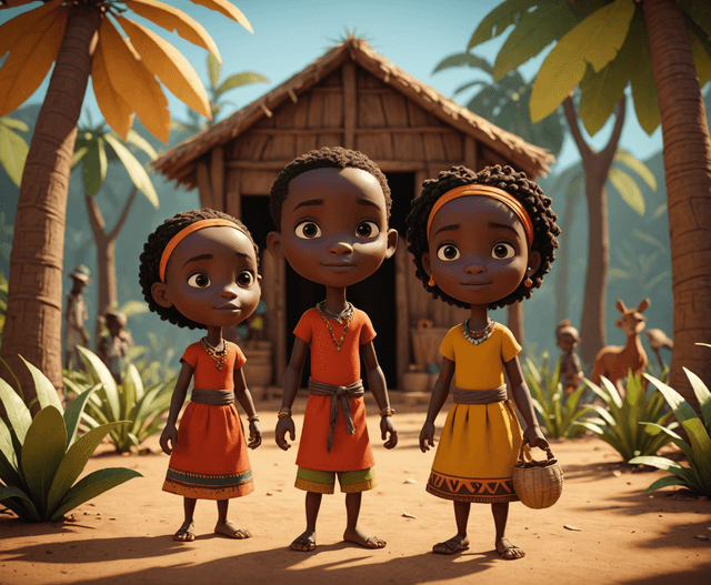Cover illustration for Counting the Coconuts