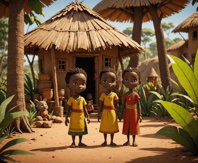 Cover illustration for Adisa and the Sweet Fruit